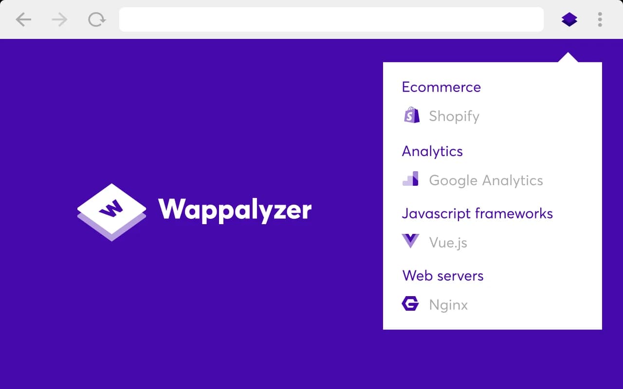 Wappalyzer预览